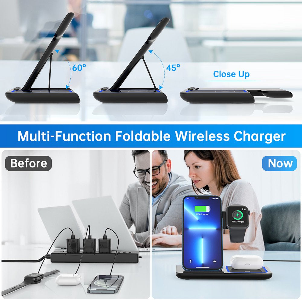 3-in-1 wireless charging stations for MULTIPLE DEVICES!! including the latest ones